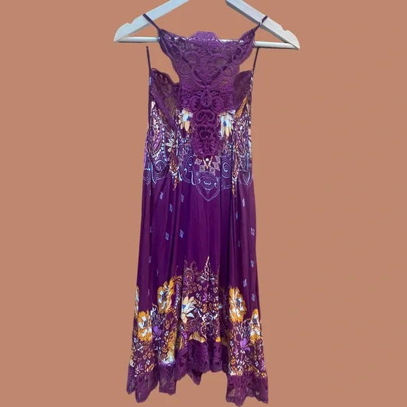 Free People - Who's Sorry Now Slip Dress 👗 - M - Picture 4 of 7